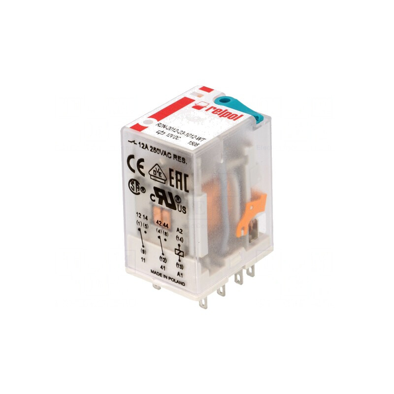 Releu electromagnetic 12VDC DPDT 24A | Electronic-mag.ro | Componente Electronice Releu electromagnetic 12VDC DPDT 24A | Electronic-mag.ro | Componente Electronice