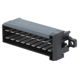 Conector dreptunghiular JPT Junior Timer tată soclu 18 pini | Electronic-mag.ro | Componente Electronice