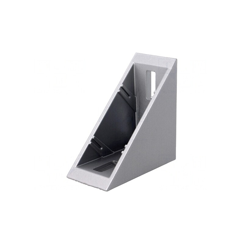 Colțar pentru profile 8mm 40x76x76mm | Electronic-mag.ro | Componente Electronice