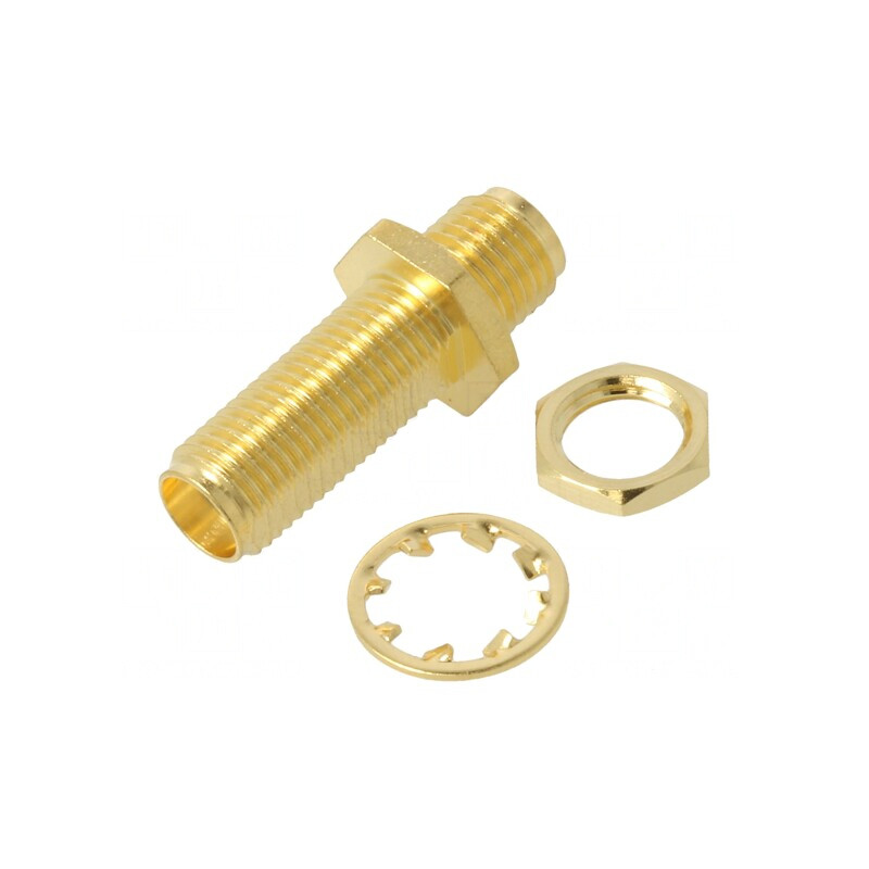 Adaptor SMA Mamă 50Ω 18GHz PTFE | Electronic-mag.ro | Componente Electronice Adaptor SMA Mamă 50Ω 18GHz PTFE | Electronic-mag.ro | Componente Electronice