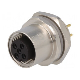 Soclu M12 5 PIN mamă IP67 60V CANopen DeviceNet | Electronic-mag.ro | Componente Electronice