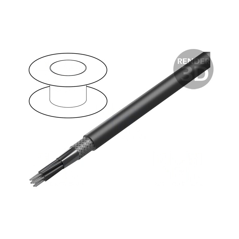 Cablu Electic HELUTHERM 145 MULTI 7x0,25mm2 Negru | Electronic-mag.ro | Componente Electronice Cablu Electic HELUTHERM 145 MULTI 7x0,25mm2 Negru | Electronic-mag.ro | Componente Electronice