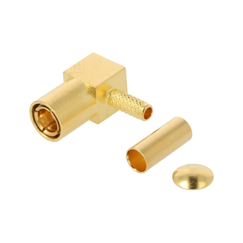 Soclu SMB mamă 90° 50Ω PTFE | Electronic-mag.ro | Componente Electronice
