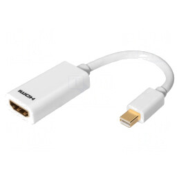 Adaptor DisplayPort 1.1a Alb 0,15m | Electronic-mag.ro | Componente Electronice