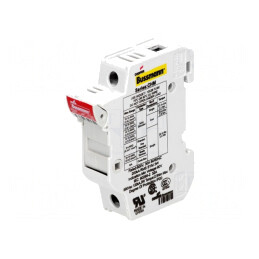 Clema siguranțe cilindrice 10,3x38mm pentru șină DIN 32A | Electronic-mag.ro | Componente Electronice