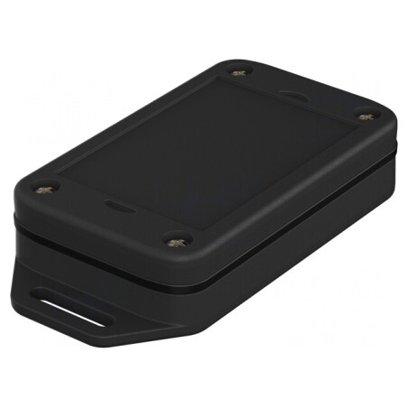 Carcasă Universală BoLink Neagră 42.4mm x 70.4mm x 15.5mm | Electronic-mag.ro | Componente Electronice