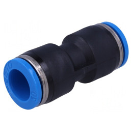 Racord Push-In Simplu 0.95-6 Bar Cu Garnitură Cauciuc NBR | Electronic-mag.ro | Componente Electronice