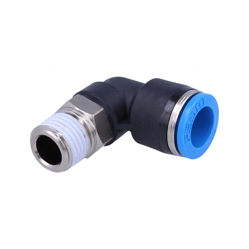 Racord push-in 90° 10mm 6bar | Electronic-mag.ro | Componente Electronice