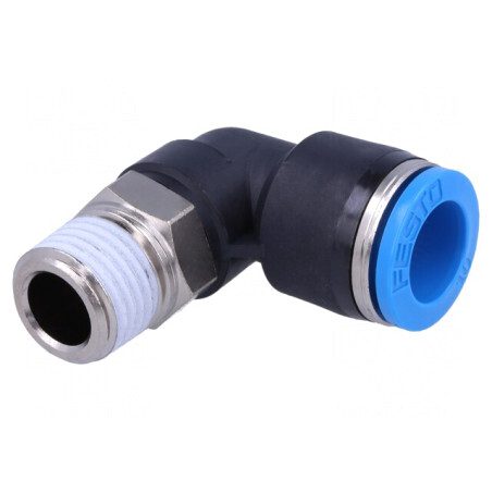 Racord push-in 90° 10mm 6bar | Electronic-mag.ro | Componente Electronice