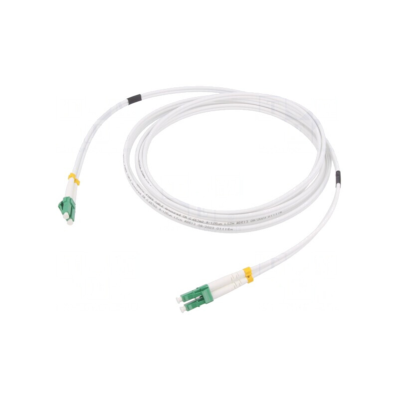 Patch Cord Fibră Optică OS2 LC/APC 1m Alb | Electronic-mag.ro | Componente Electronice Patch Cord Fibră Optică OS2 LC/APC 1m Alb | Electronic-mag.ro | Componente Electronice