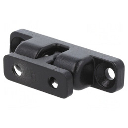 Blocator cu bile pentru profile T, 12mm x 50mm, negru, 30N | Electronic-mag.ro | Componente Electronice
