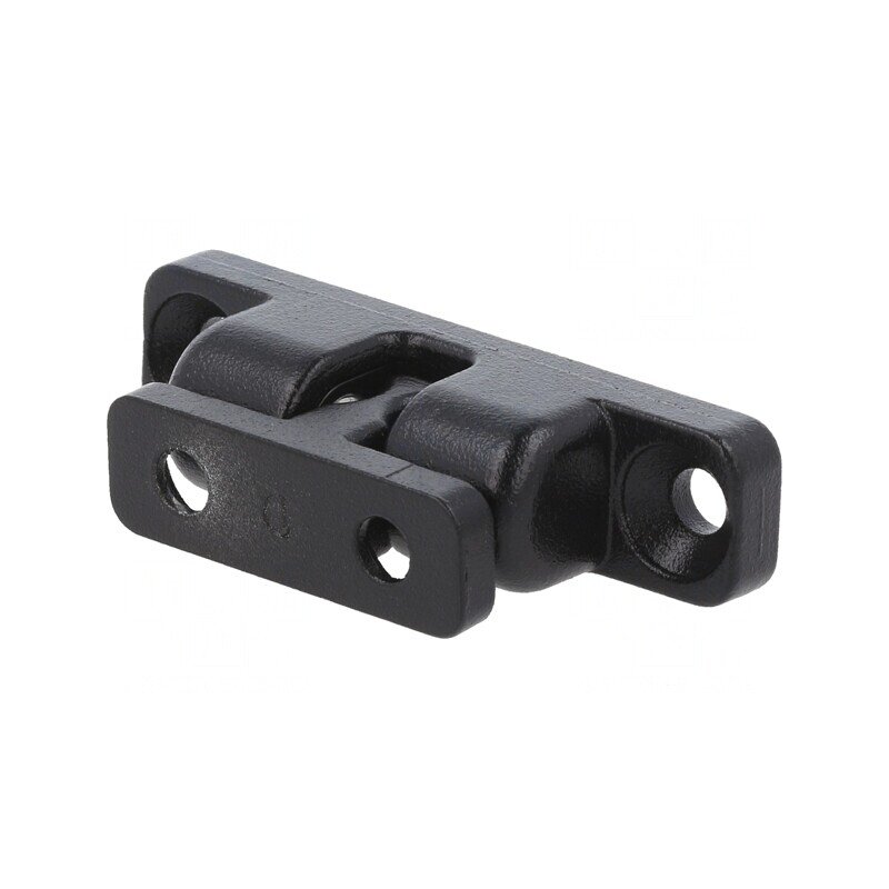 Blocator cu bile pentru profile T, 12mm x 50mm, negru, 30N | Electronic-mag.ro | Componente Electronice