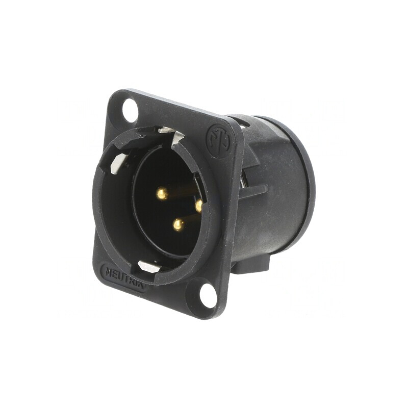 Soclu XLR Tată 3 Pin Negru 6A 19x24mm | Electronic-mag.ro | Componente Electronice Soclu XLR Tată 3 Pin Negru 6A 19x24mm | Electronic-mag.ro | Componente Electronice