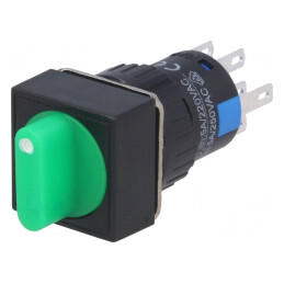 Comutator Rotativ 3 Pozitii 3A 220VAC 2A 24VDC | Electronic-mag.ro | Componente Electronice