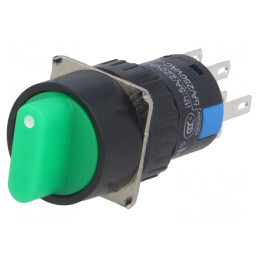 Comutator Rotativ 3 Pini 3A 220VAC 2A 24VDC | Electronic-mag.ro | Componente Electronice