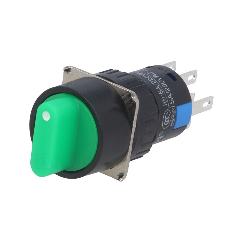 Comutator Rotativ 3 Pini 3A 220VAC 2A 24VDC | Electronic-mag.ro | Componente Electronice