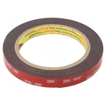 Bandă de Fixare Acrilică 12mm x 5,5m | Electronic-mag.ro | Componente Electronice