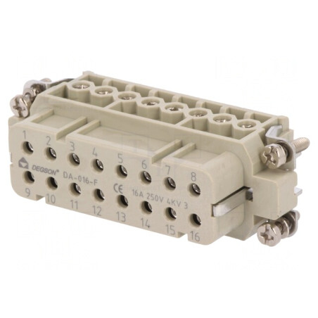 Conector Inserturi de Contact Mamă 16A | Electronic-mag.ro | Componente Electronice