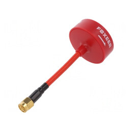 Antenă WiFi 5800MHz 3dBi Roșie SMA 35x105mm 50Ω | Electronic-mag.ro | Componente Electronice