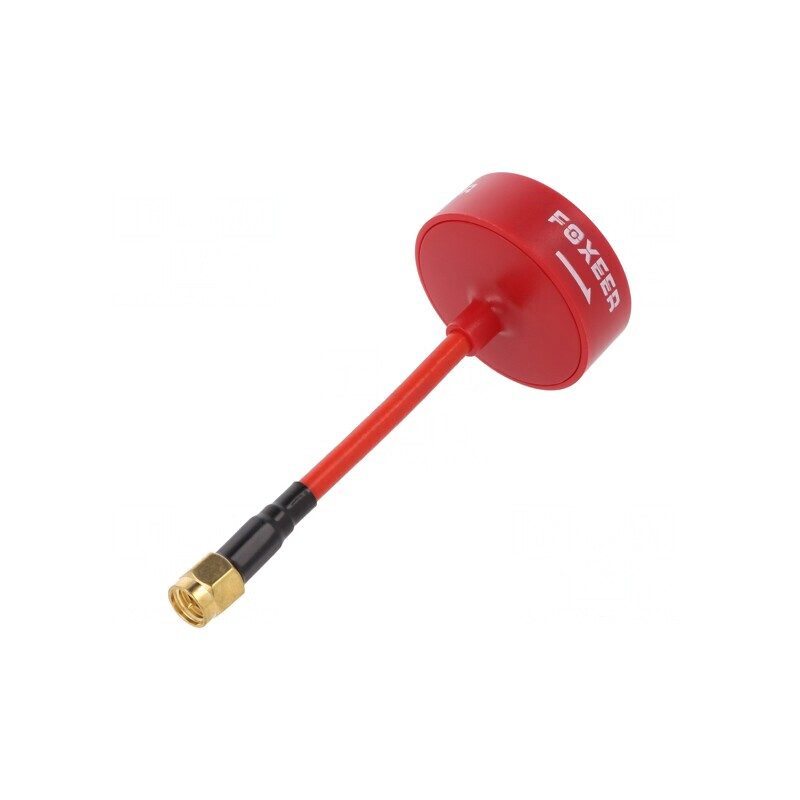 Antenă WiFi 5800MHz 3dBi Roșie SMA 35x105mm 50Ω | Electronic-mag.ro | Componente Electronice