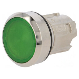 Comutator apăsare 22mm verde IP67 | Electronic-mag.ro | Componente Electronice