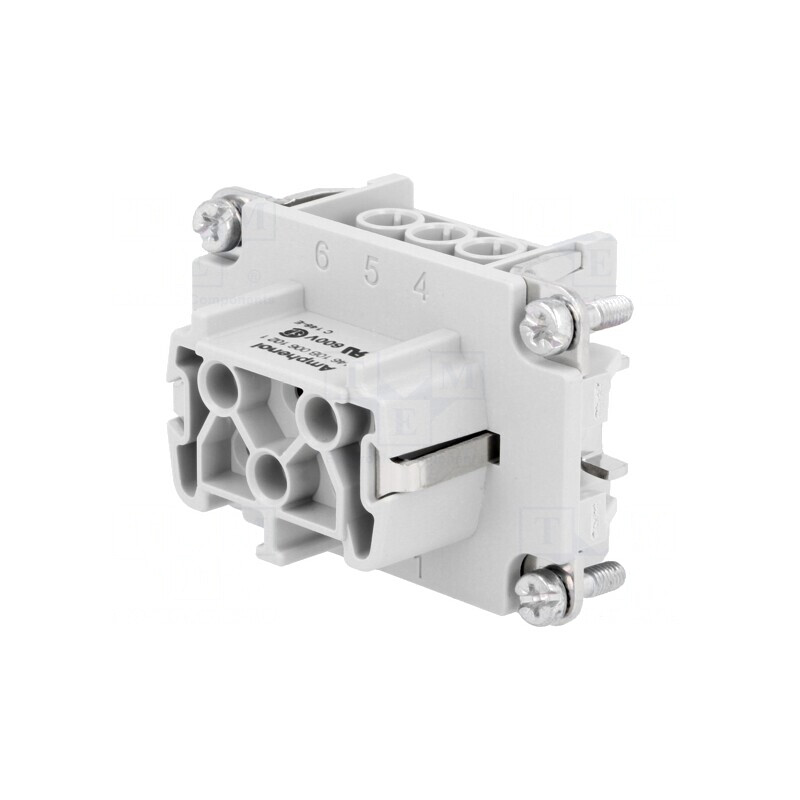 Conector HDC Contact Mamă 6 6 PE 22A | Electronic-mag.ro | Componente Electronice