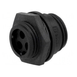 Conector Circular Mamă 3 PIN IP68 250V | Electronic-mag.ro | Componente Electronice
