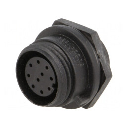 Conector Circular Mamă 10-PIN IP68 50V | Electronic-mag.ro | Componente Electronice