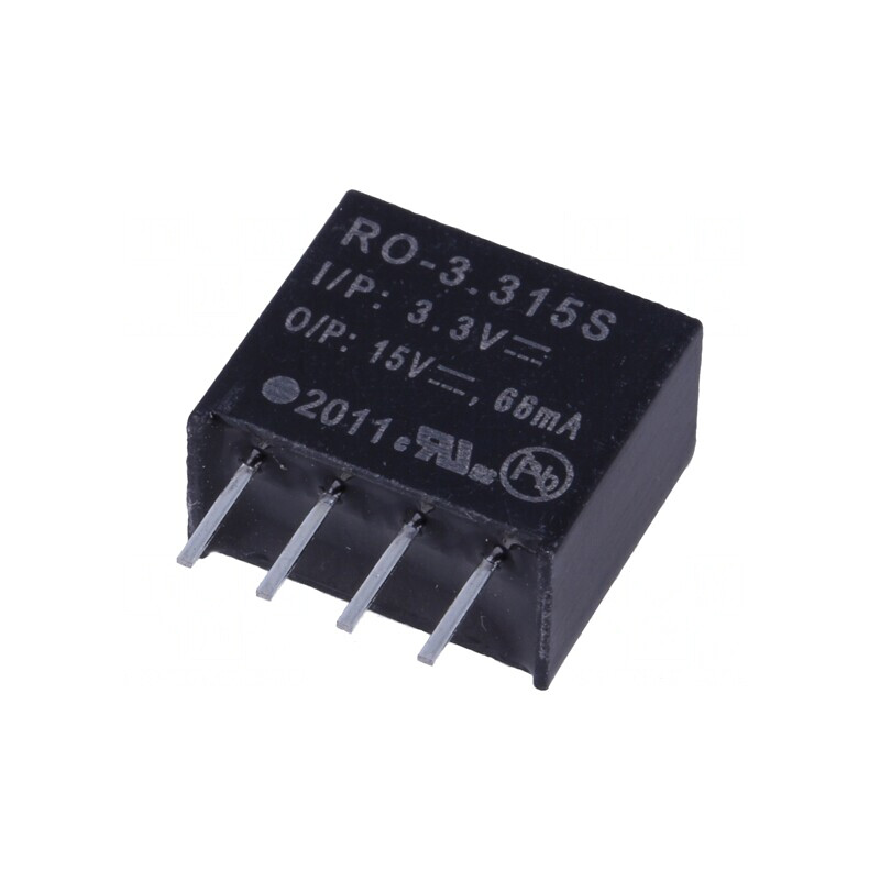 Convertor DC-DC 1W 3V la 15V 66mA | Electronic-mag.ro | Componente Electronice