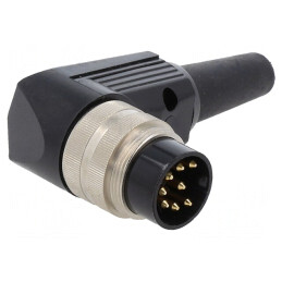 Conector M16 Mufă Tată 8 PIN 5A 60V IP40 | Electronic-mag.ro | Componente Electronice