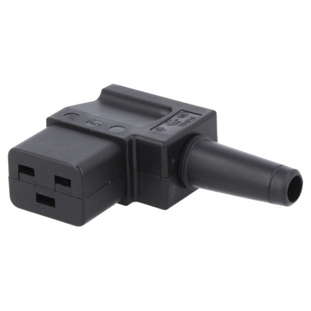 Conector Alimentare AC Mufă Mamă 16A 250V 10mm | Electronic-mag.ro | Componente Electronice