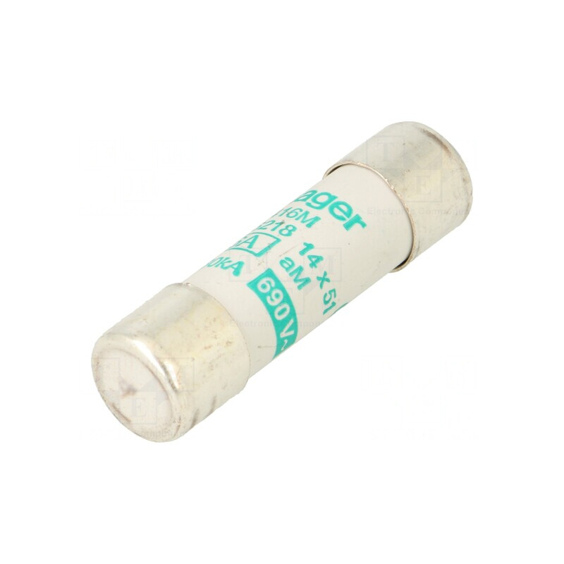 Siguranță cilindrică industrială 16A 690VAC | Electronic-mag.ro | Componente Electronice