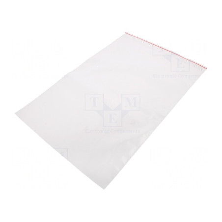 Pungă cu fermoar polietilenă 340mm x 240mm x 45um | Electronic-mag.ro | Componente Electronice