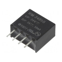 Convertor DC-DC 0.25W 21.6-26.4V la 5V 50mA | Electronic-mag.ro | Componente Electronice