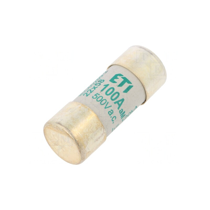 Siguranță Cilindrică Industrială 100A 500VAC | Electronic-mag.ro | Componente Electronice Siguranță Cilindrică Industrială 100A 500VAC | Electronic-mag.ro | Componente Electronice