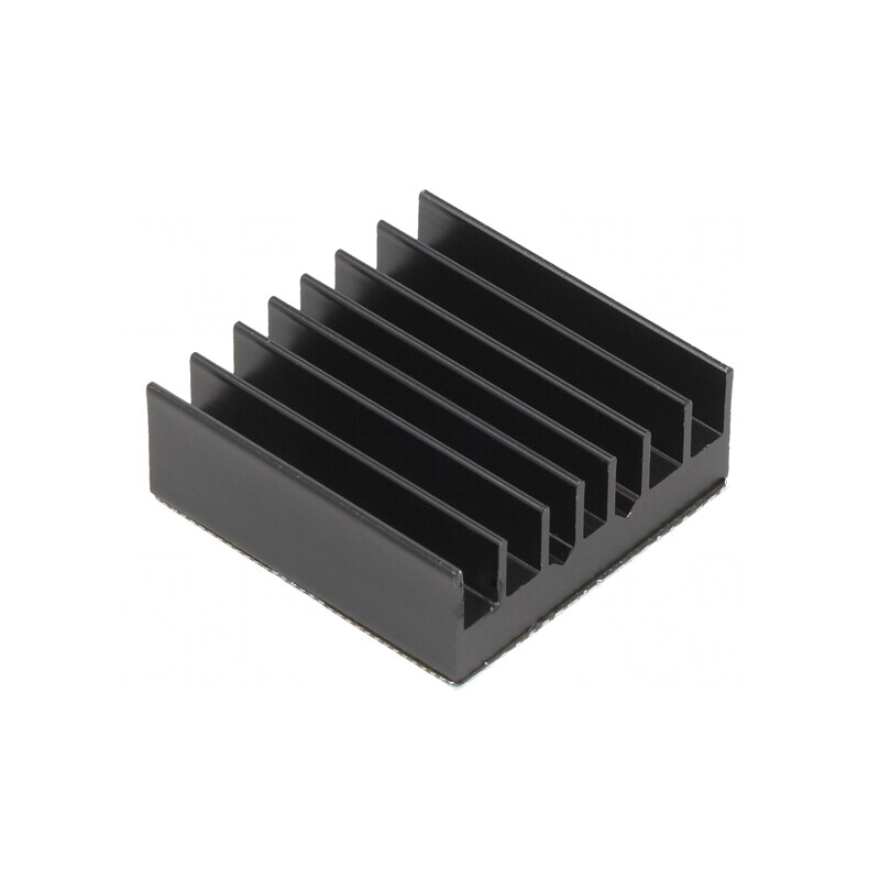Radiator extrudat cu aripioare BGA negru 27x27mm | Electronic-mag.ro | Componente Electronice Radiator extrudat cu aripioare BGA negru 27x27mm | Electronic-mag.ro | Componente Electronice