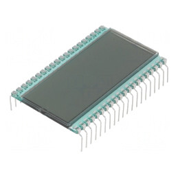 Afișaj LCD 7 Segmente 4,5 Digiți STN Pozitiv | Electronic-mag.ro | Componente Electronice