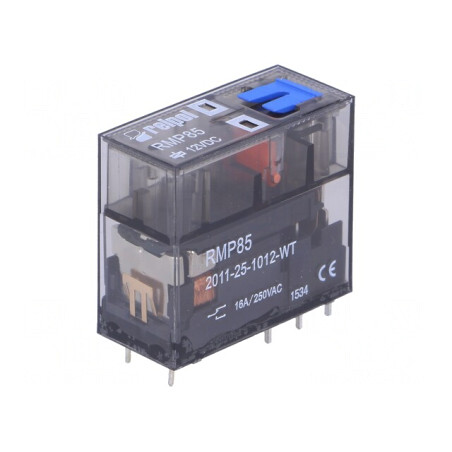 Releu electromagnetic SPDT 12VDC 16A PCB | Electronic-mag.ro | Componente Electronice