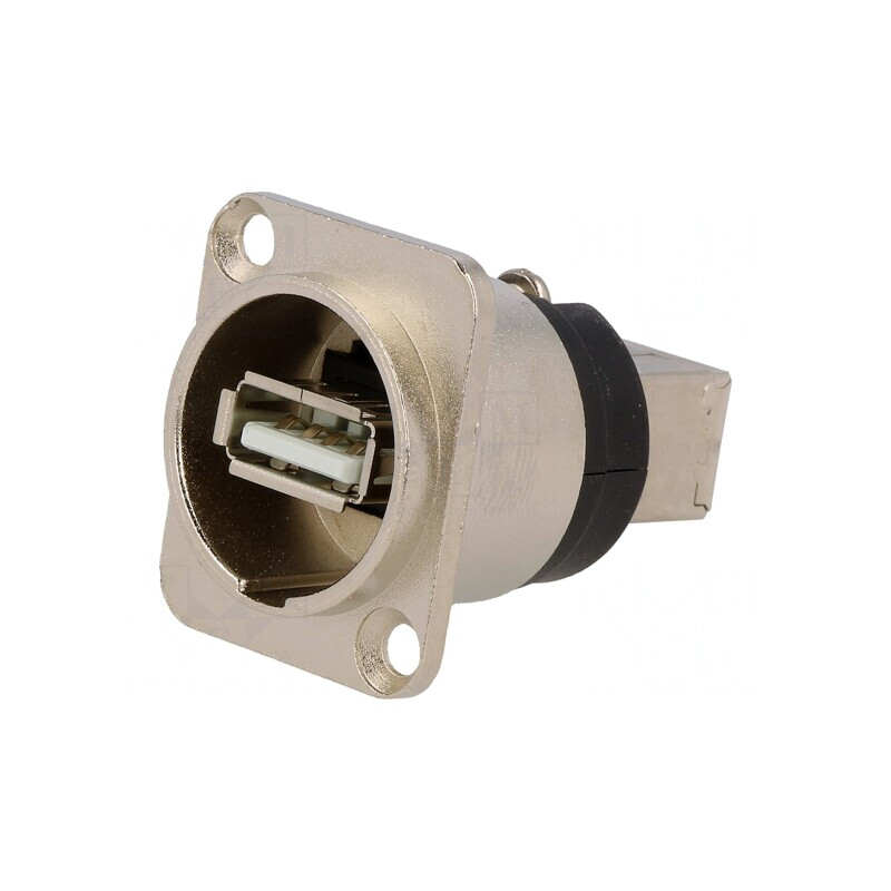 Adaptor USB A la USB B FT USB 2.0 Metalic | Electronic-mag.ro | Componente Electronice