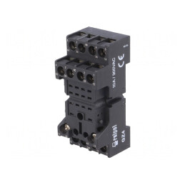 Stativ pentru șină DIN cu cleme și șurub 250VAC 6A | Electronic-mag.ro | Componente Electronice