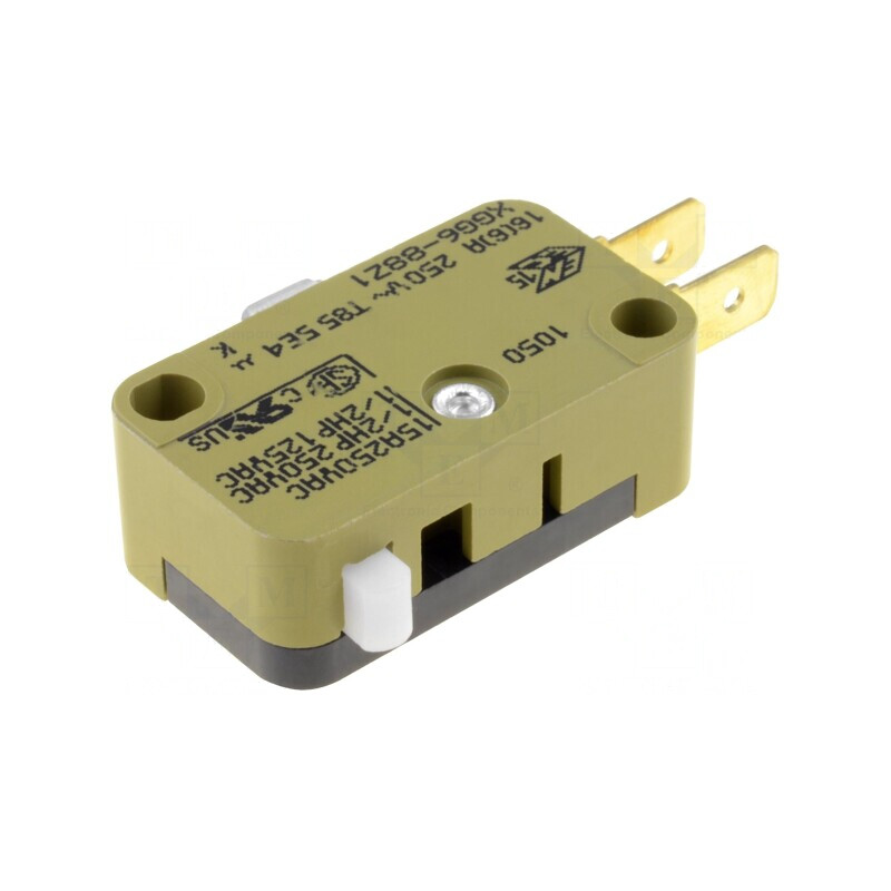 Microîntrerupător SNAP ACTION 16A 250VAC SPDT | Electronic-mag.ro | Componente Electronice