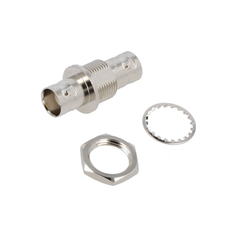 Adaptor BNC mamă 50Ω alamă POM | Electronic-mag.ro | Componente Electronice Adaptor BNC mamă 50Ω alamă POM | Electronic-mag.ro | Componente Electronice