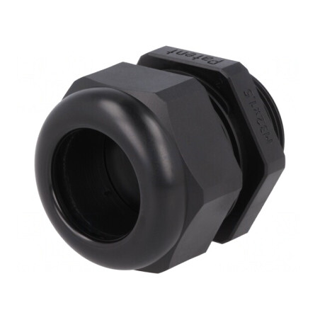 Conector Cablu M32 IP68 Termoplast Negru 18-25mm | Electronic-mag.ro | Componente Electronice