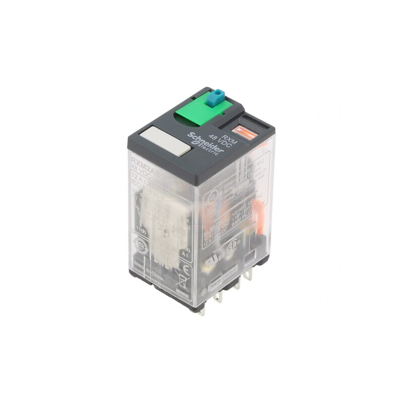 Releu Electromagnetic DPDT 48VDC 12A | Electronic-mag.ro | Componente Electronice Releu Electromagnetic DPDT 48VDC 12A | Electronic-mag.ro | Componente Electronice