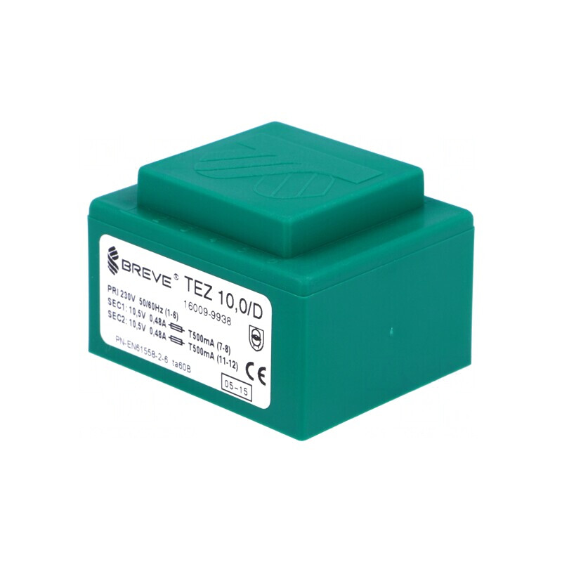 Transformator Încapsulat 10VA 230V 10,5V 476mA | Electronic-mag.ro | Componente Electronice Transformator Încapsulat 10VA 230V 10,5V 476mA | Electronic-mag.ro | Componente Electronice