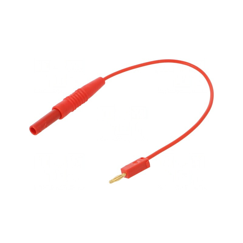 Cabluri de măsurare 10A roşii 0.15m PVC | Electronic-mag.ro | Componente Electronice