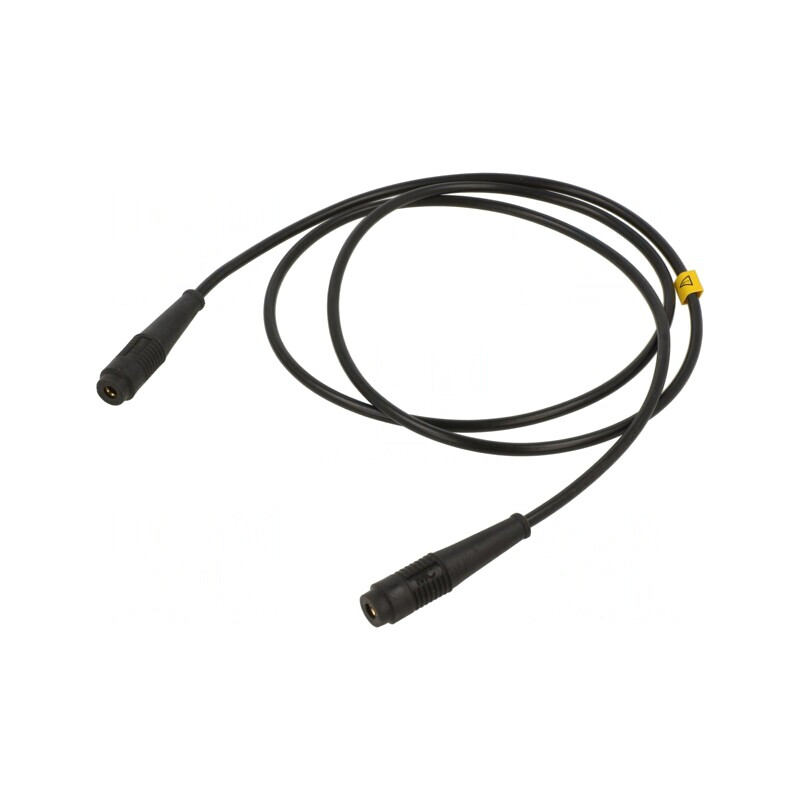 Cablu de Măsurare Izolat 1m 60VDC 30VAC 32A Negru | Electronic-mag.ro | Componente Electronice