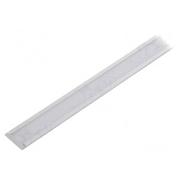 Profil aluminiu LED lăptos 1m GROOVE14 | Electronic-mag.ro | Componente Electronice