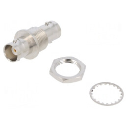 Adaptor BNC Soclu 50Ω Drept | Electronic-mag.ro | Componente Electronice