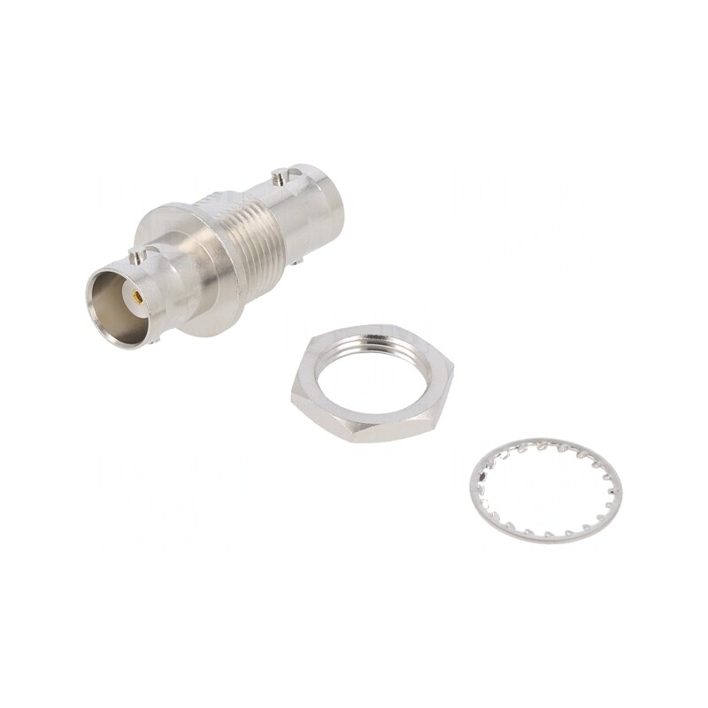 Adaptor BNC Soclu 50Ω Drept | Electronic-mag.ro | Componente Electronice
